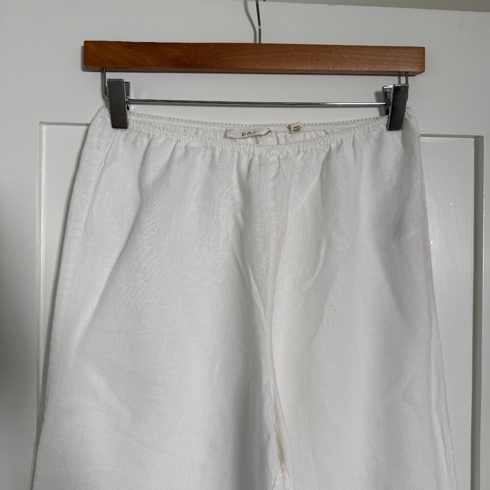 DÔEN Lavon linen pants - S - White